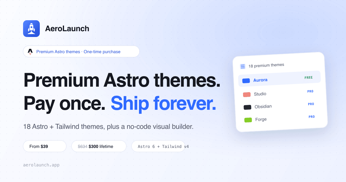 AeroLaunch screenshot 1