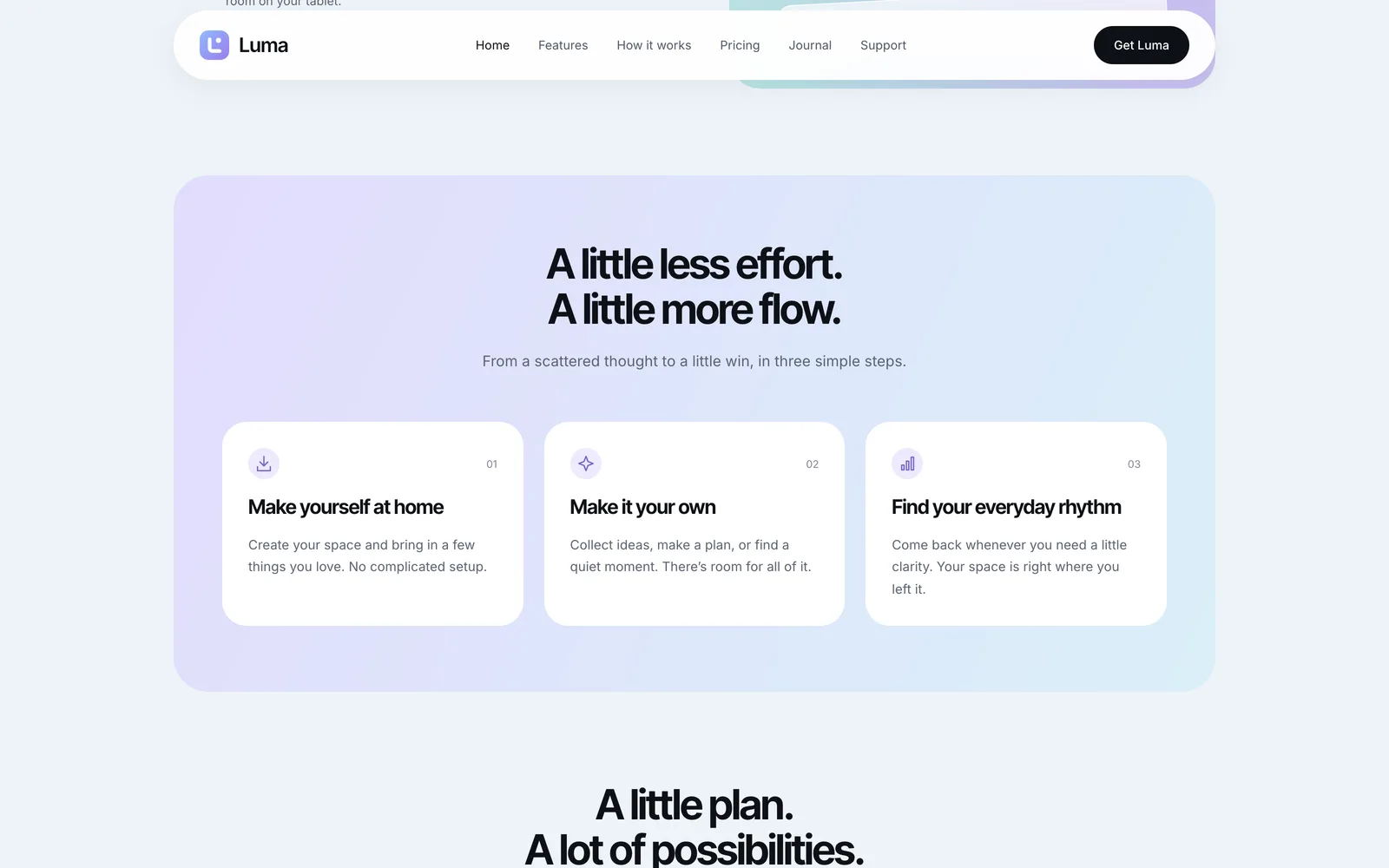 Luma - How it works