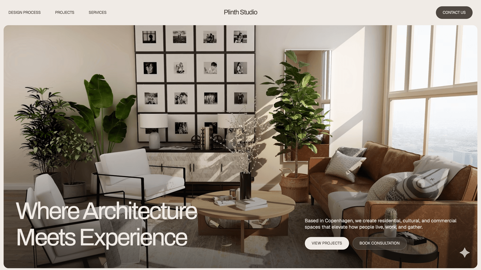 Plinth theme preview